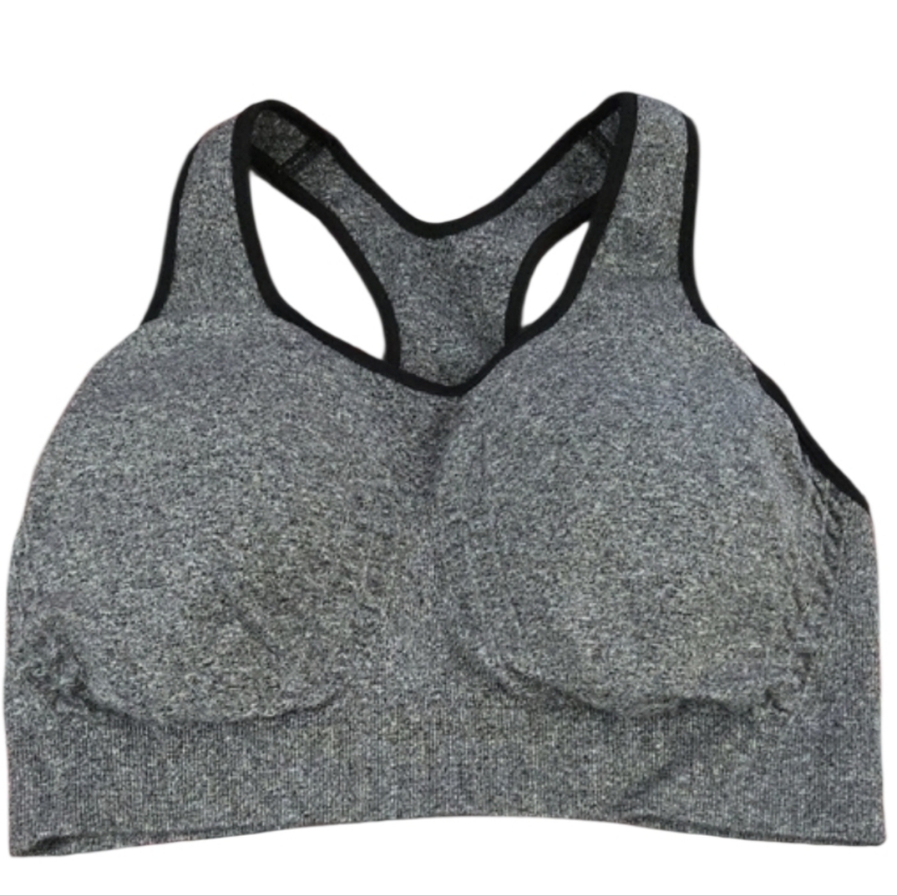 Truekind Women's Gray Sports Bra